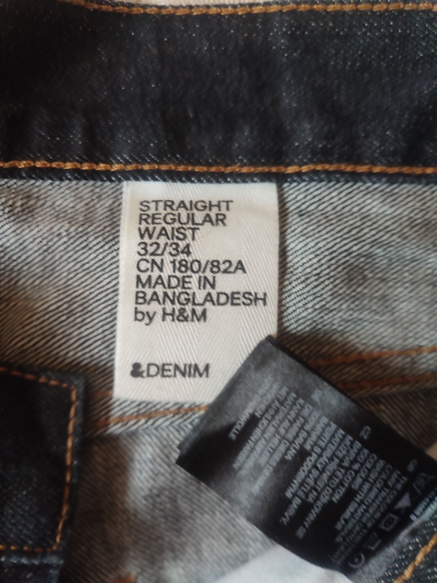 Оригинални черни дънки H&M