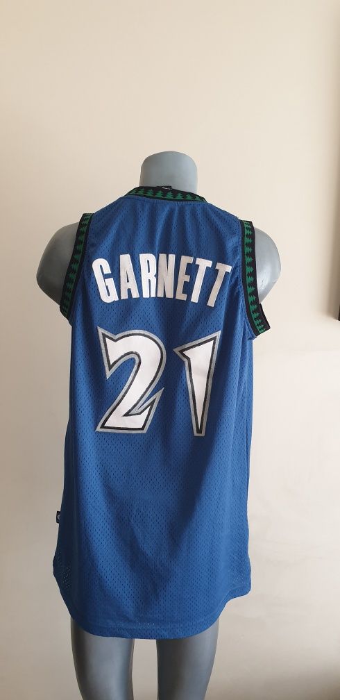 Adidas NBA Timberwolves GARNETT # 21 Mens Size М ОРИГИНАЛ! МЪЖКИ ПОТНИ