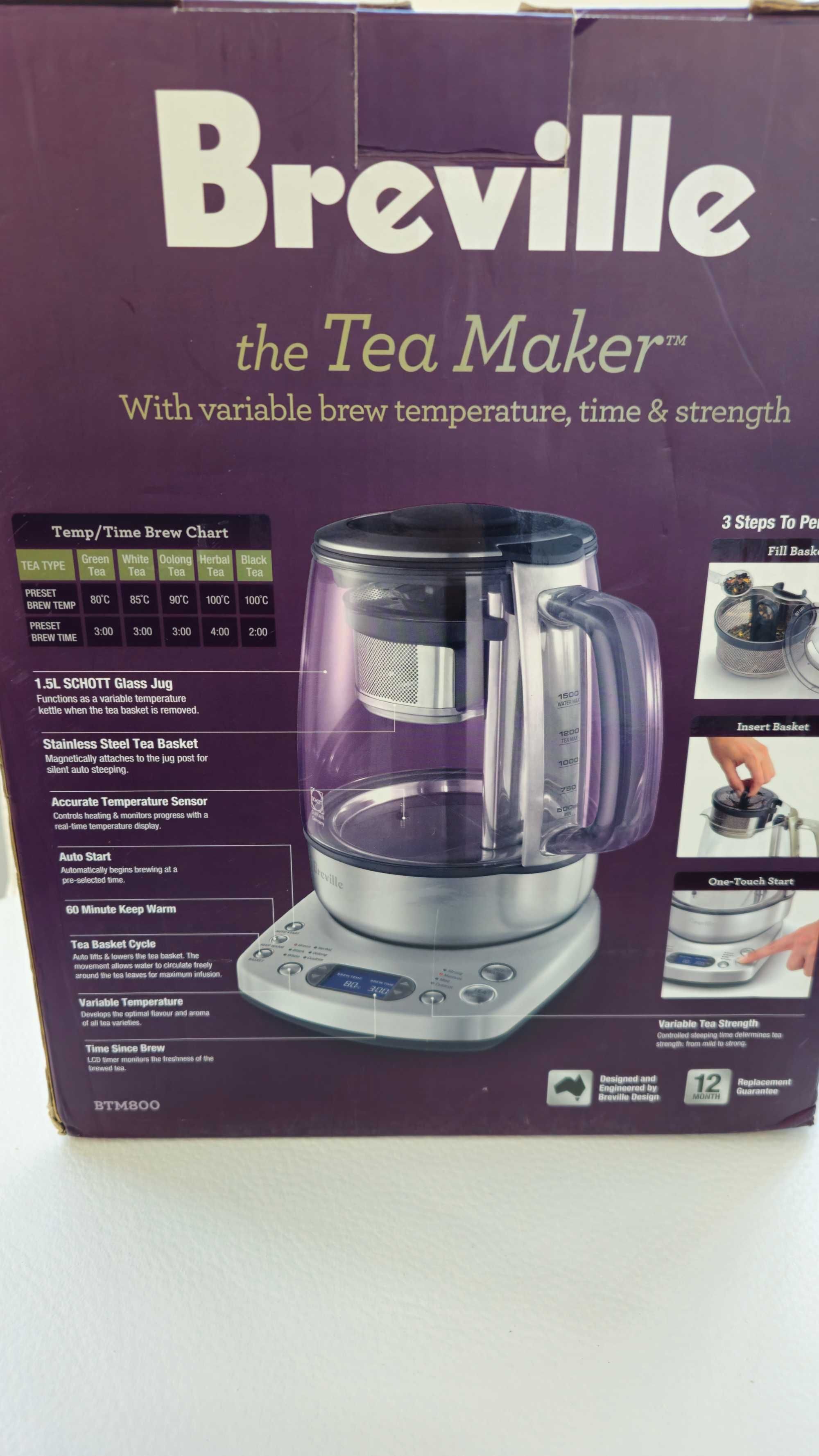 Breville  / Sage Tea Maker BTM800