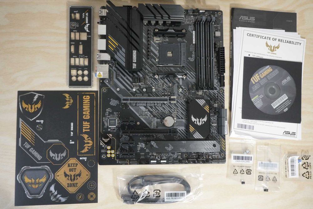 [AM4] ATX Дънна платка, дъно ASUS TUF B550-PLUS GAMING Вкл. ДДС