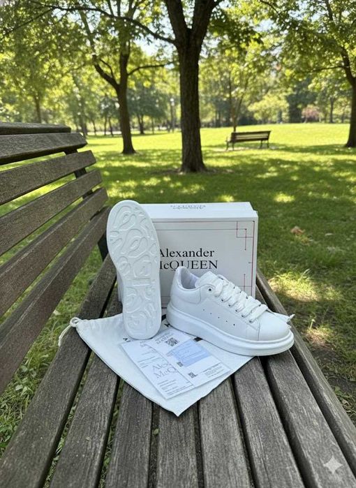 Adidasi Alexander Mc Q u e e n Full White - Full Box