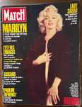 Revista de Colecție Paris Match-Coperta Marilyn Monroe