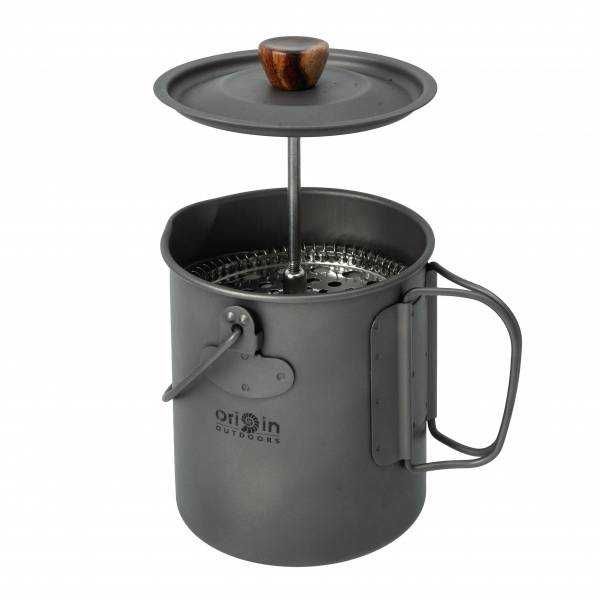 Presa Cafea 3 in 1 Titanium Origin Outdoors 750 ml