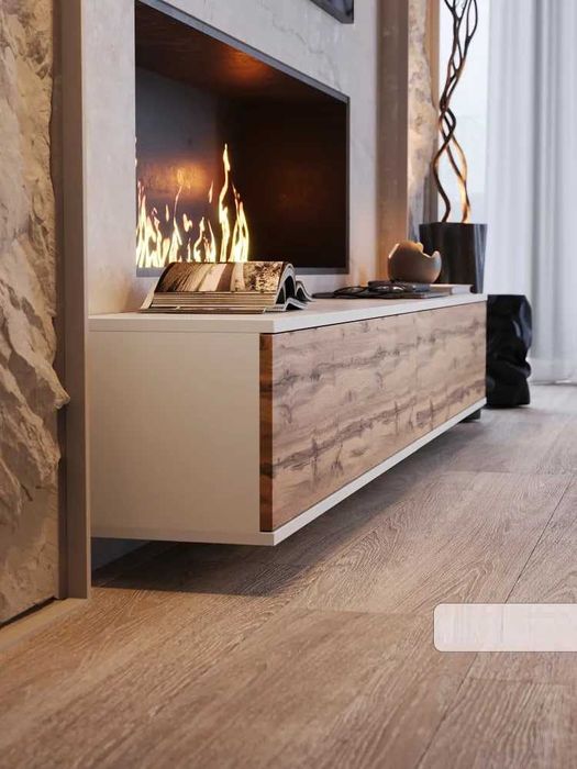 Подвесная тумба под телевизор GALA 2 метровый