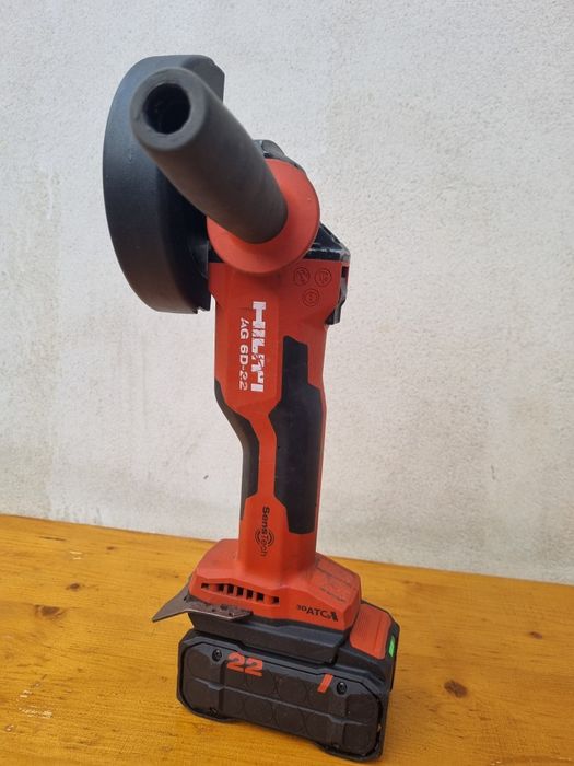 Flex hilti ag 6d cu baterie de 5 amperi