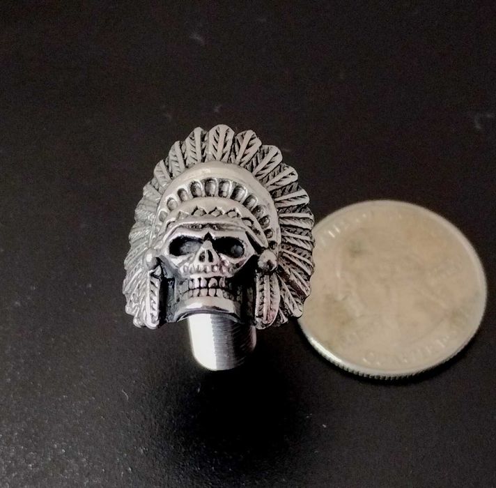 Индианец череп болт за седалка на Indian Motorcycles М8