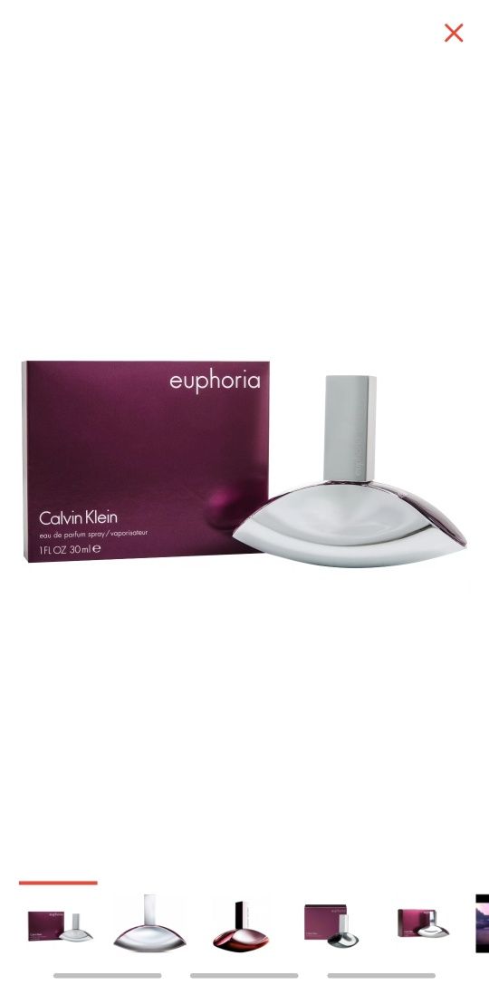 Calvin Klein Euphoria парфюмерная вода EDP 30 мл, для женщин