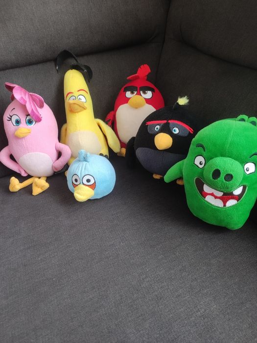 Колекция плюшени играчки: angry birds