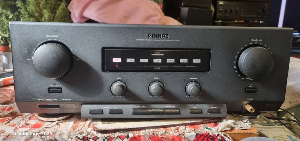 Amplificator Philips FA 950, Fisher CA 891