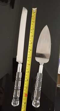 Десертный набор: нож - длина 35см и лопатка