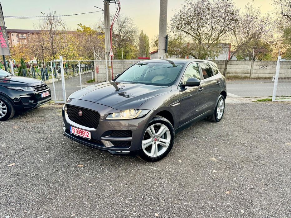 Jaguar F-Pace Automat Diesel 180 CP Ceasuri Digitale. Navigatie Mare
