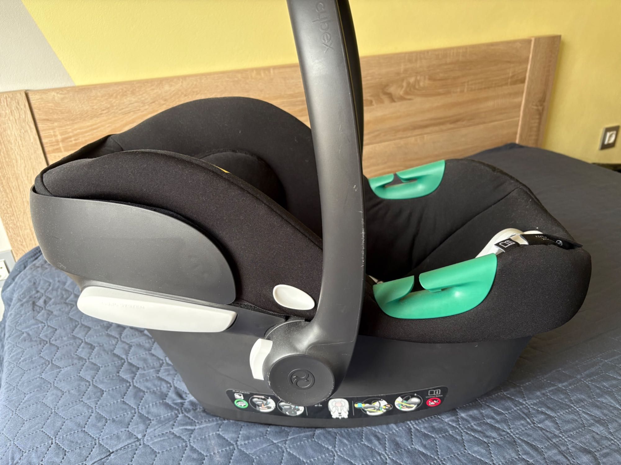 3 в 1 cybex baios s lux, сива