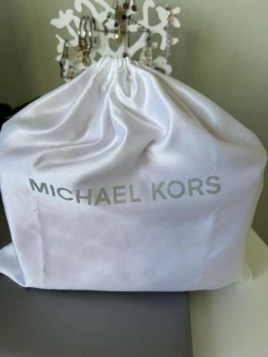 Кожена чанта за през рамо Michael Michael Kors