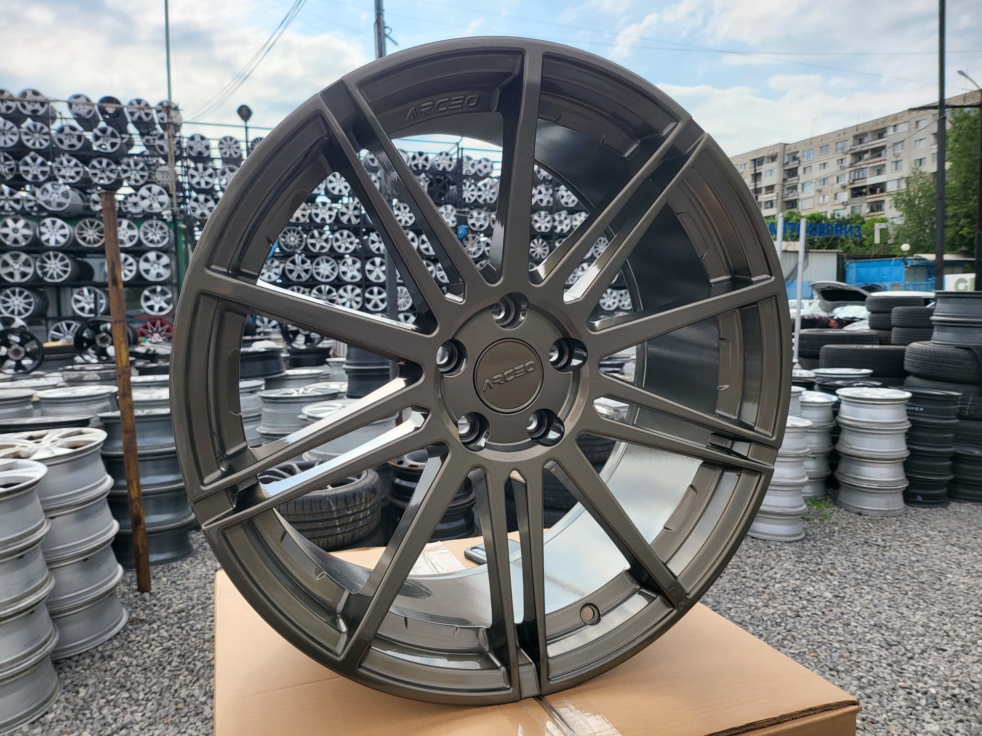 Джанти 19 5х112 VW,Audi,Mercedes,BMW,Skoda,Seat, бронз ,нови