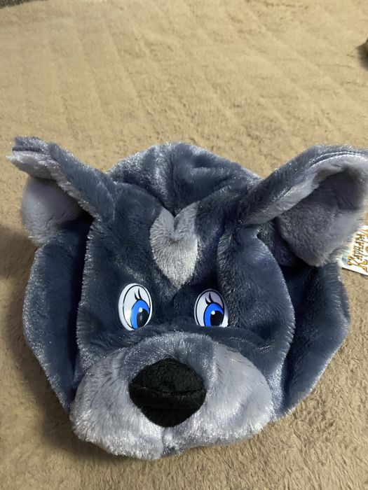 Шапка-волчонок от 2 до 5 лет