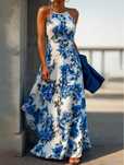 Rochie deosebita cu imprimeu floral