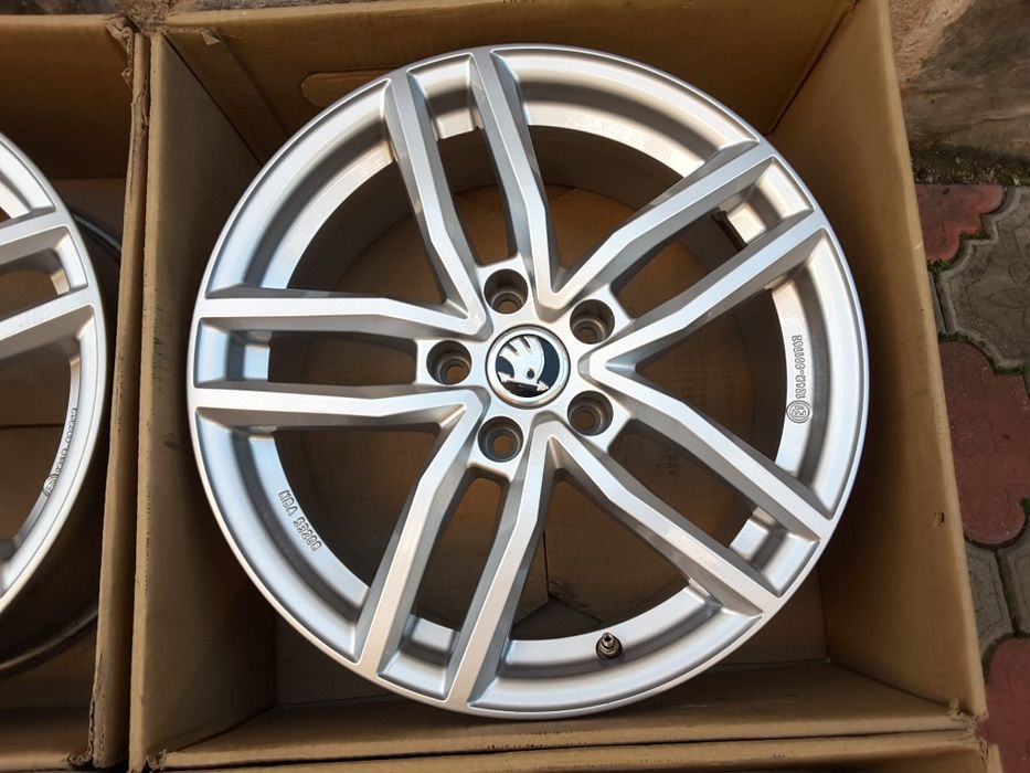 jante aliaj 17; 5x112;  Skoda Kodiaq,Karoq, Superb, Octavia Scout