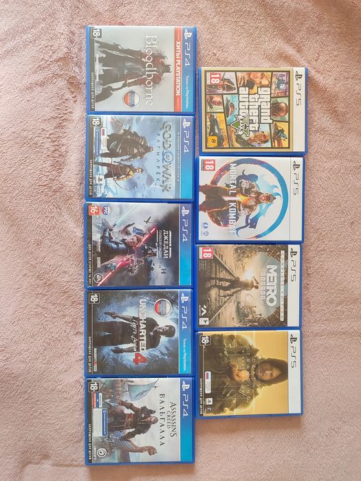 диски пс4 ps5  sony Обмен