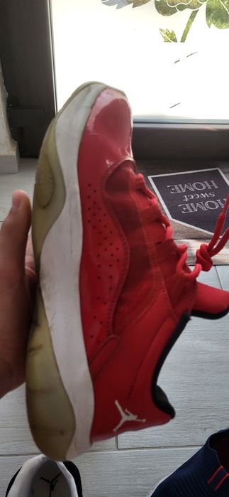 jordan 11 cmft low red