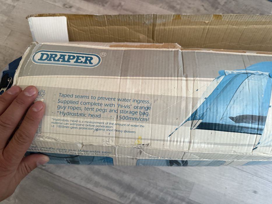 Триместна палатка DRAPER обем 1500 куб.см