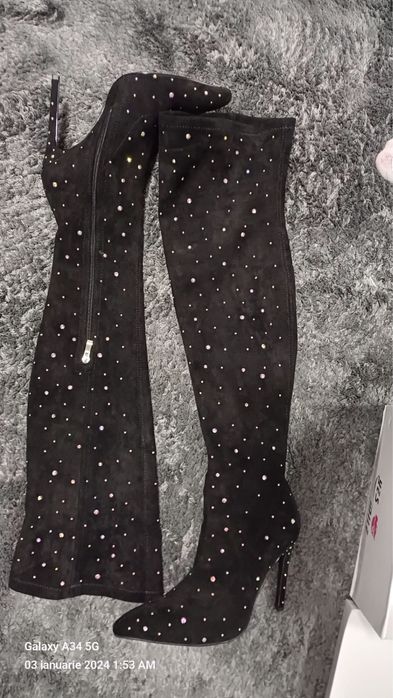 Cizme elegante negre