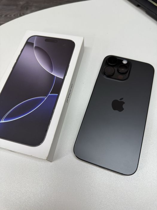 Iphone 16 pro max black