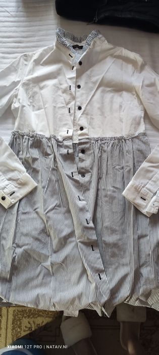 Рубашка женская удлиненная 44р