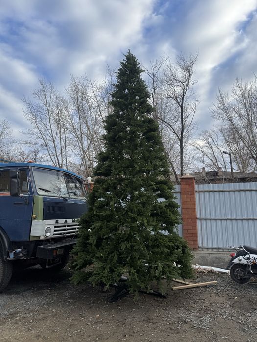 Искусственная елка 500см ( 5м ) - литая, премиум качество