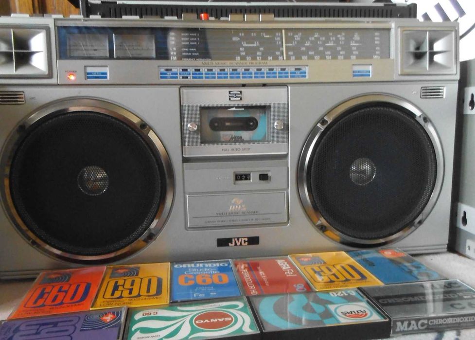 Radio-Casetofon JVC RC-M70L Stereo Radio Cassette Recorder