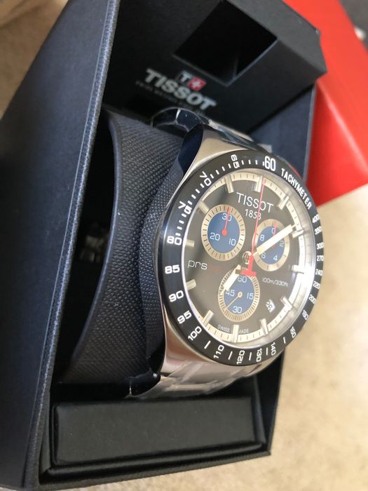 Ceas Tissot PRS 516 Chronograph Bleu Metalic