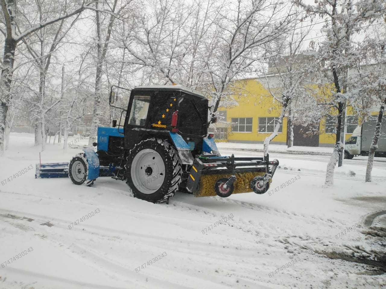 Услуги трактора и погрузчика