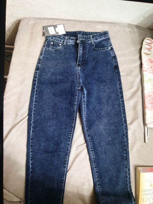 Джинсы женские мом