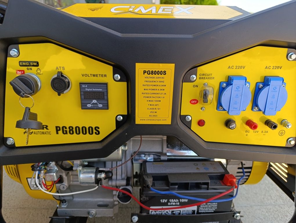 Генератор за ток монофазен 6.5 kw