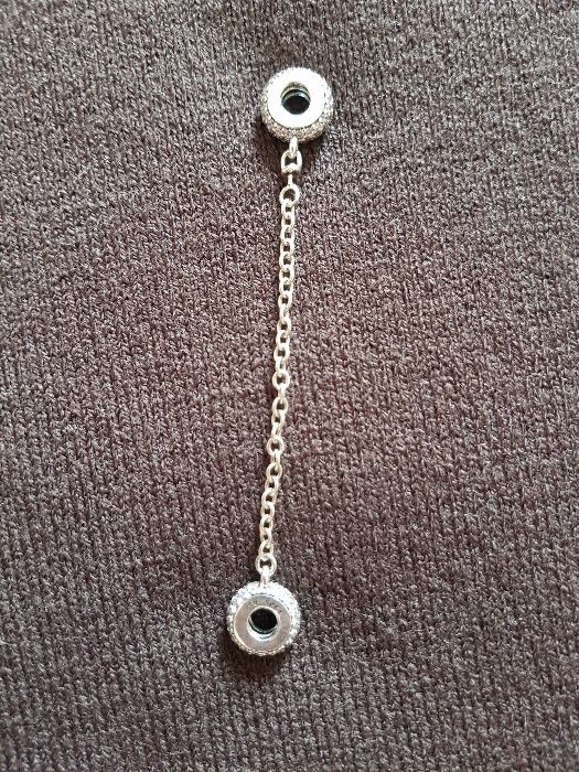 Lant de siguranta Bratara PANDORA Argint 925 "Inspiratie Pave"