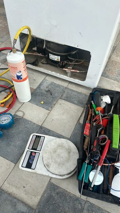 Ремонт холодильников и морозильников заправка фреона