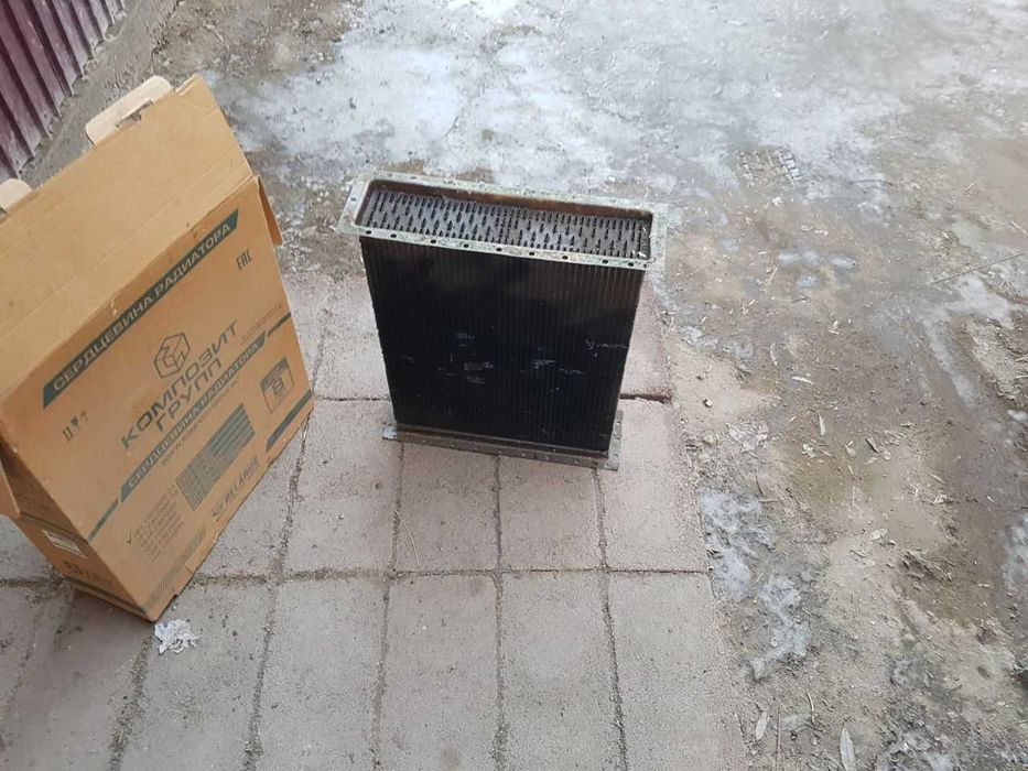 Радиатор МТЗ 80 сердцевина медная