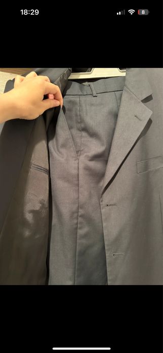 Costum barbati sacou si pantaloni