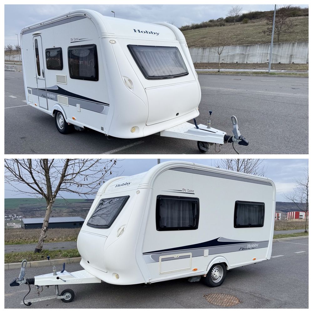 Rulota Hobby De Luxe 400 SFE, 2011, MOVER, Cort, Panou si Baterie
