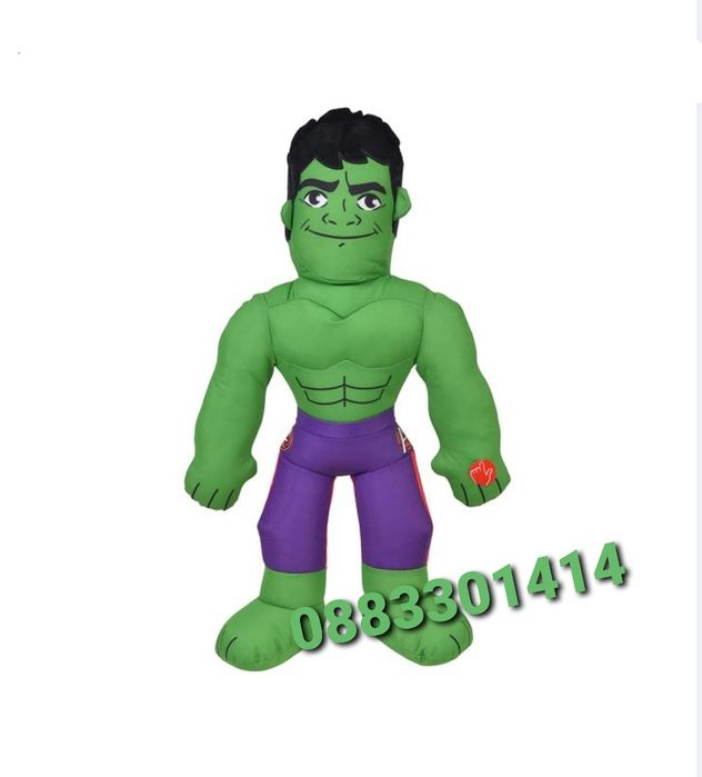 Голям Плюшен Хълк със звук 50см