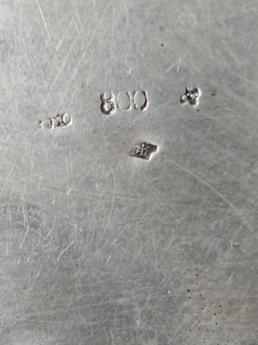 Zaharniță argint masiv