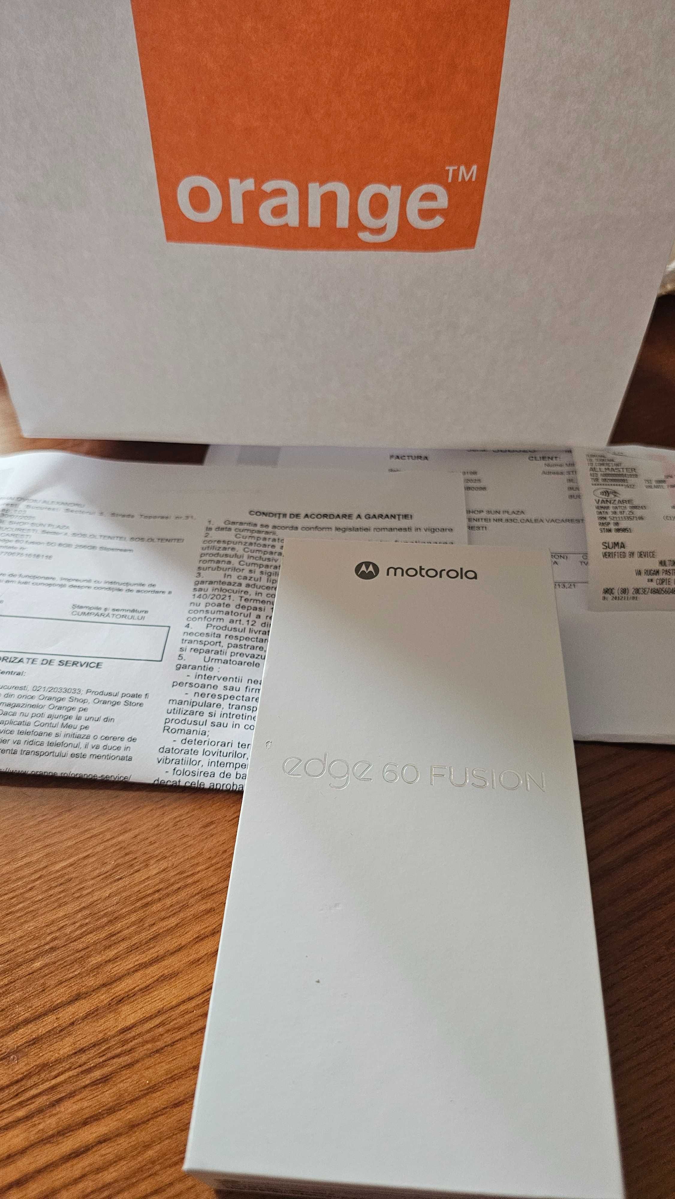Motorola Edge 60 fusion - sigilat (am factura + garantie)
