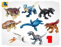 Dinozauri set 8x tip lego jurassic T rex Indoraptor Indominus blue