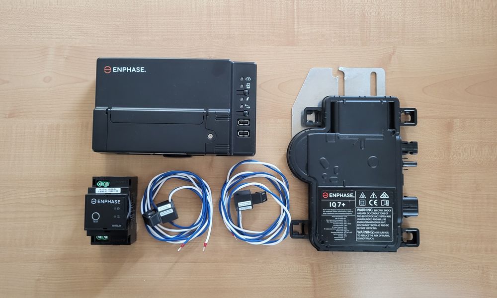 Enphase мини фотоволтаична централа с микроинвертор