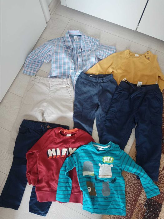 Lot hainute toamna/primavara baiat 86