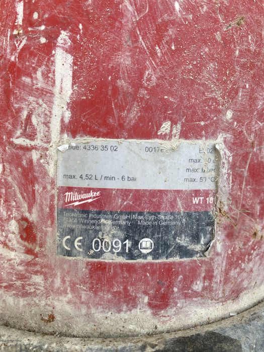 Hilti/Milwaukee pompa apa carotare taiere beton