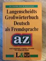 Langenscheid Duden българо немски речник