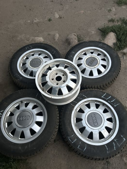 Продам резину с дисками на audi