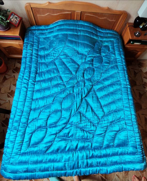 Plapuma de mătase cu lana
