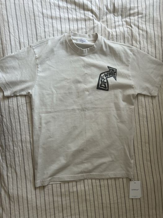 Tricou Off-White Marime M Calitativ