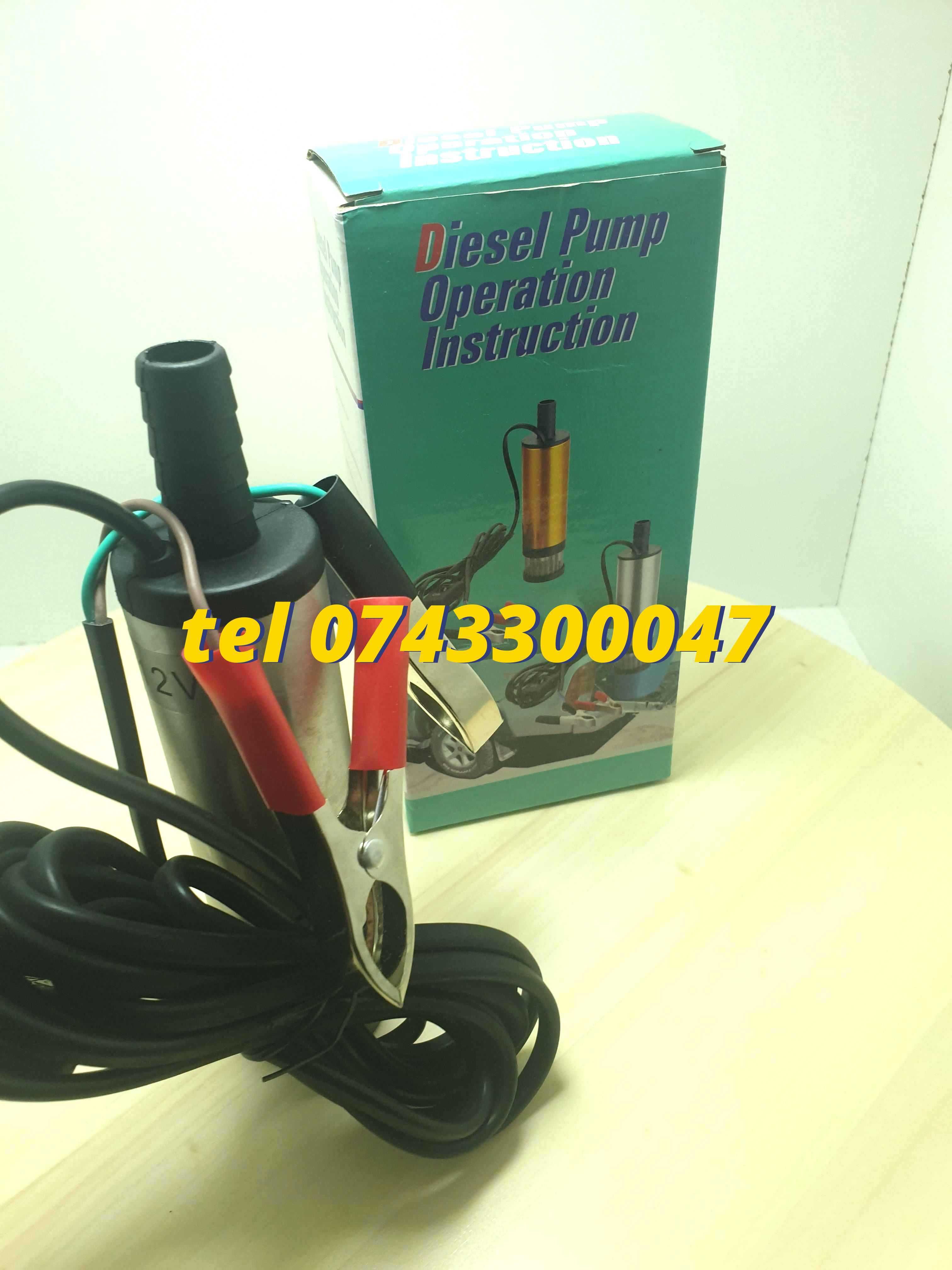 Pompa Submersibila Electrica Motorina 12v